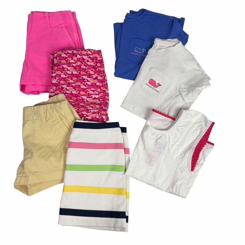 Vineyard Vines girls size 7/8 - 8 Bundle